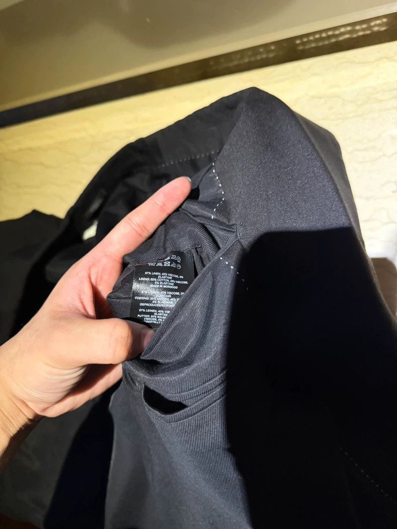 Dries Van Noten Dries Van Noten Black Suit Jacket Size US XL / EU 56 / 4 - 5 Thumbnail