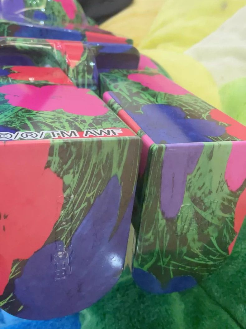 Andy Warhol BE@RBRICK 1000% Andy Warhol Flowers Size ONE SIZE - 5 Thumbnail