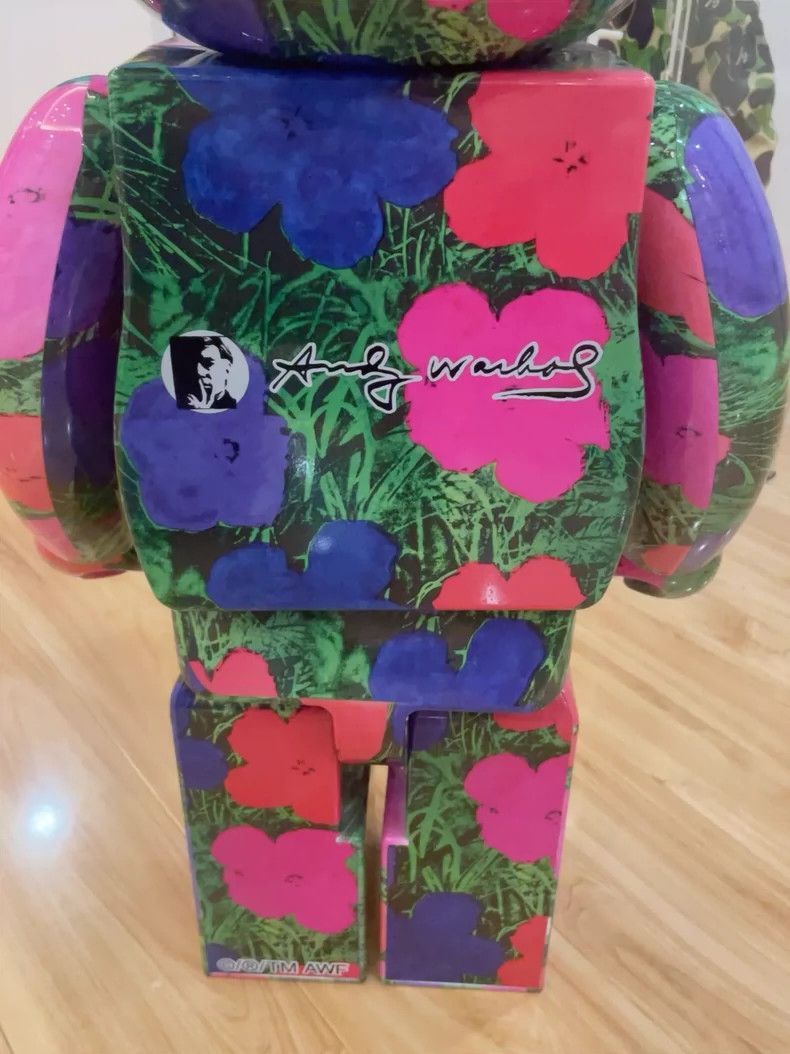 BE@RBRICK ANDY WARHOL Flowers 1000％ Lot0074】BE@RBRICK ANDY WARHOL“Flowers