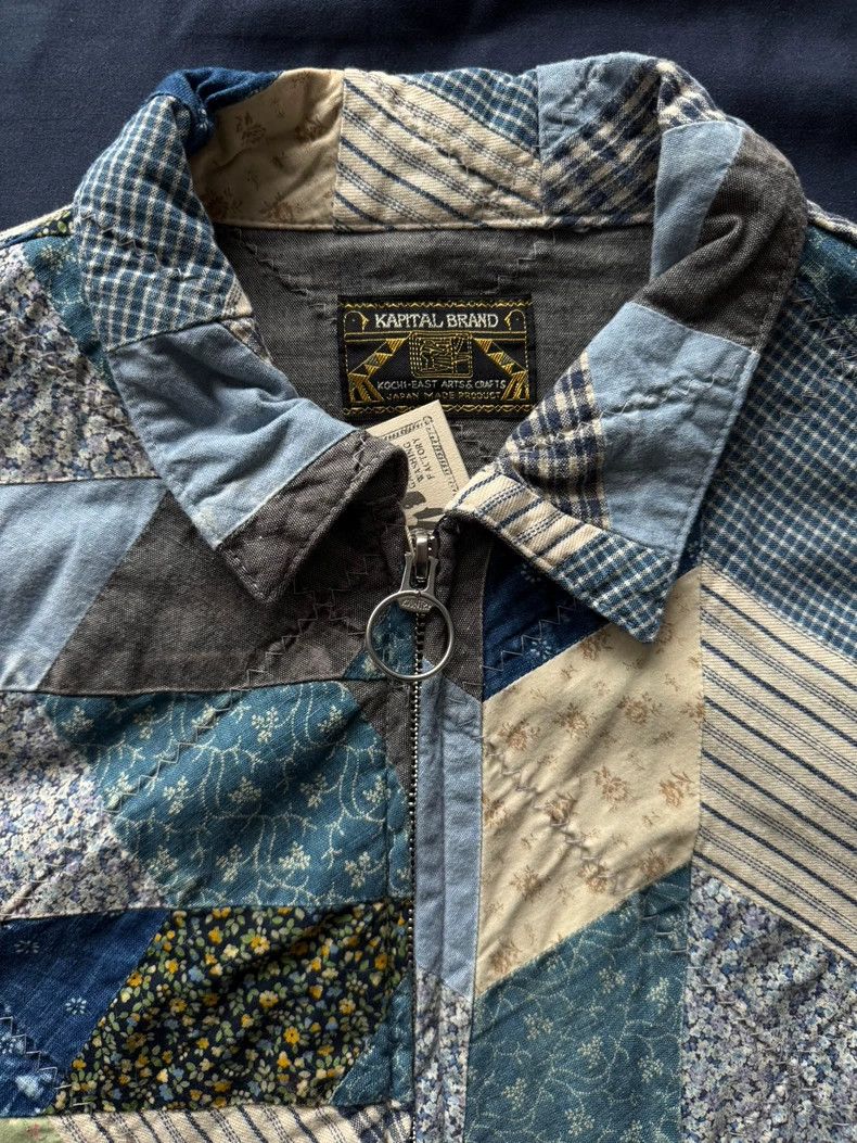 Kapital Rare Kapital Patchwork Blue Jacket Size US M / EU 48-50 / 2 - 2 Thumbnail