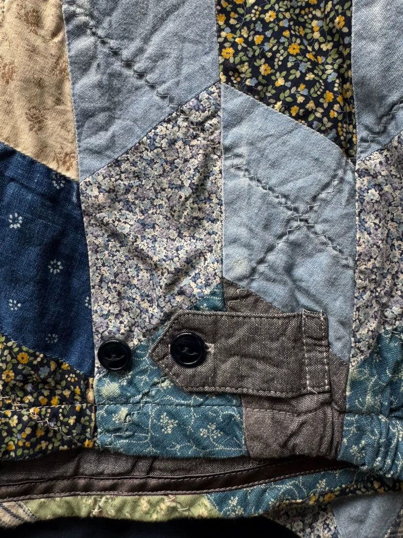Kapital Rare Kapital Patchwork Blue Jacket Size US M / EU 48-50 / 2 - 8 Thumbnail