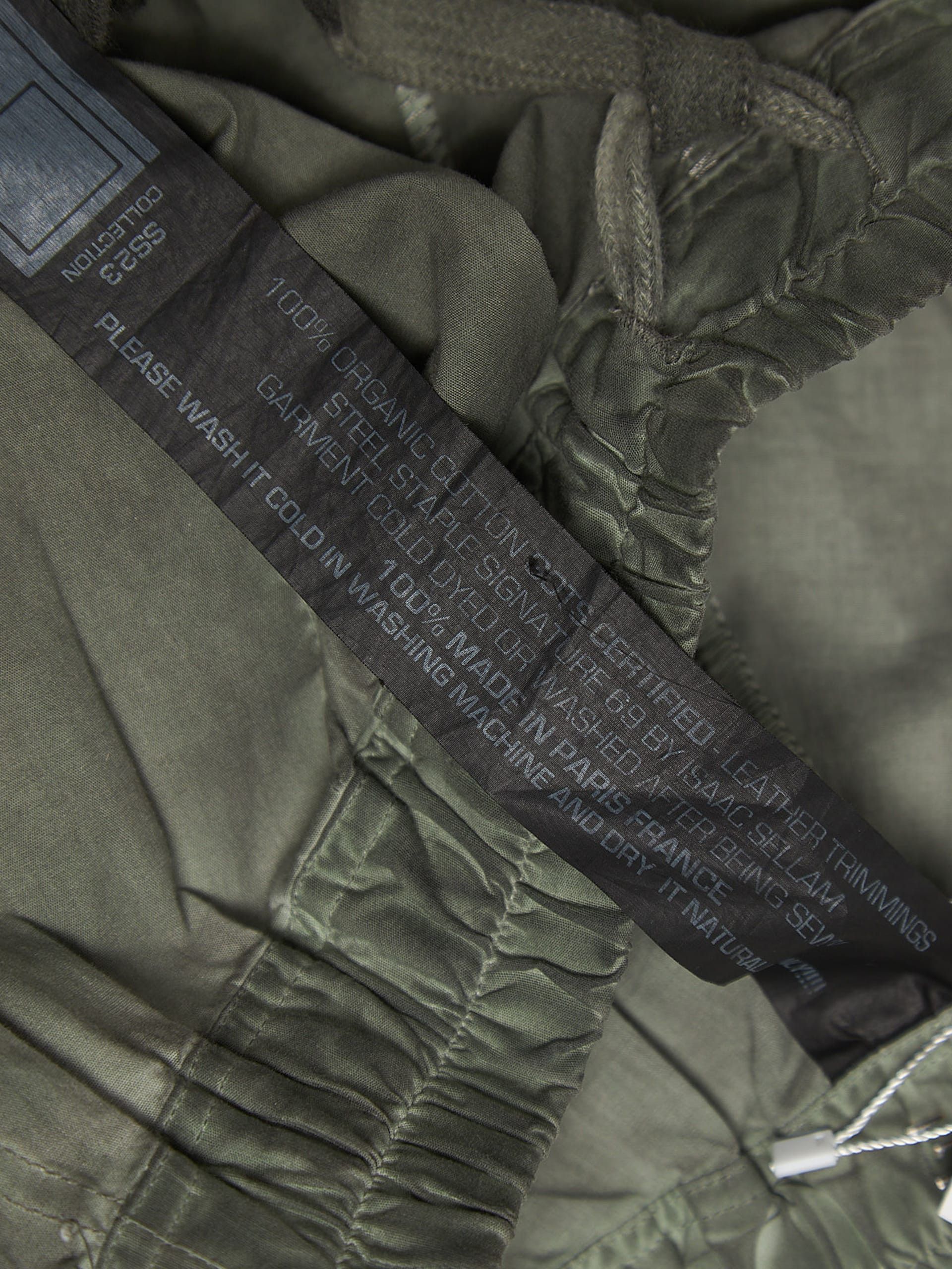 Isaac Sellam Experience Green Thin Cotton Pants Size US 34 / EU 50 - 4 Thumbnail