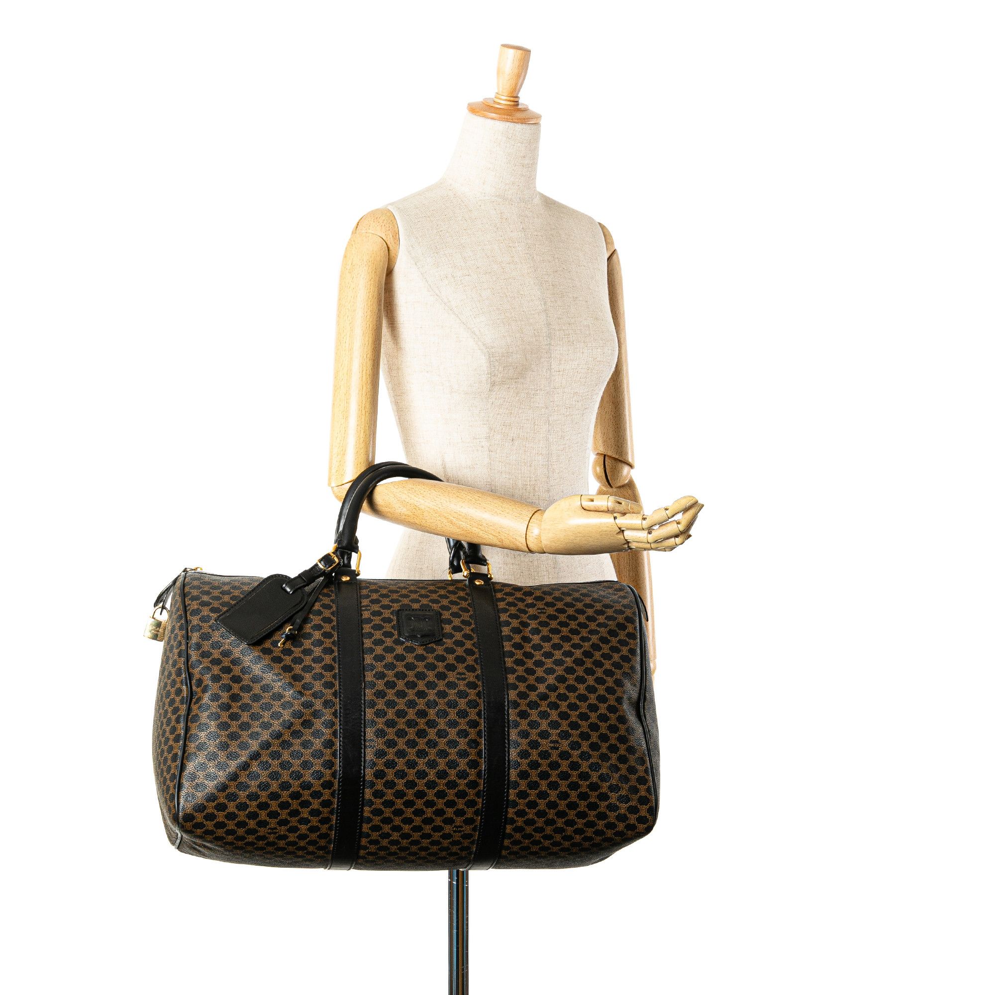Celine Celine Macadam Coated Canvas Travel Bag Size ONE SIZE - 10 Thumbnail