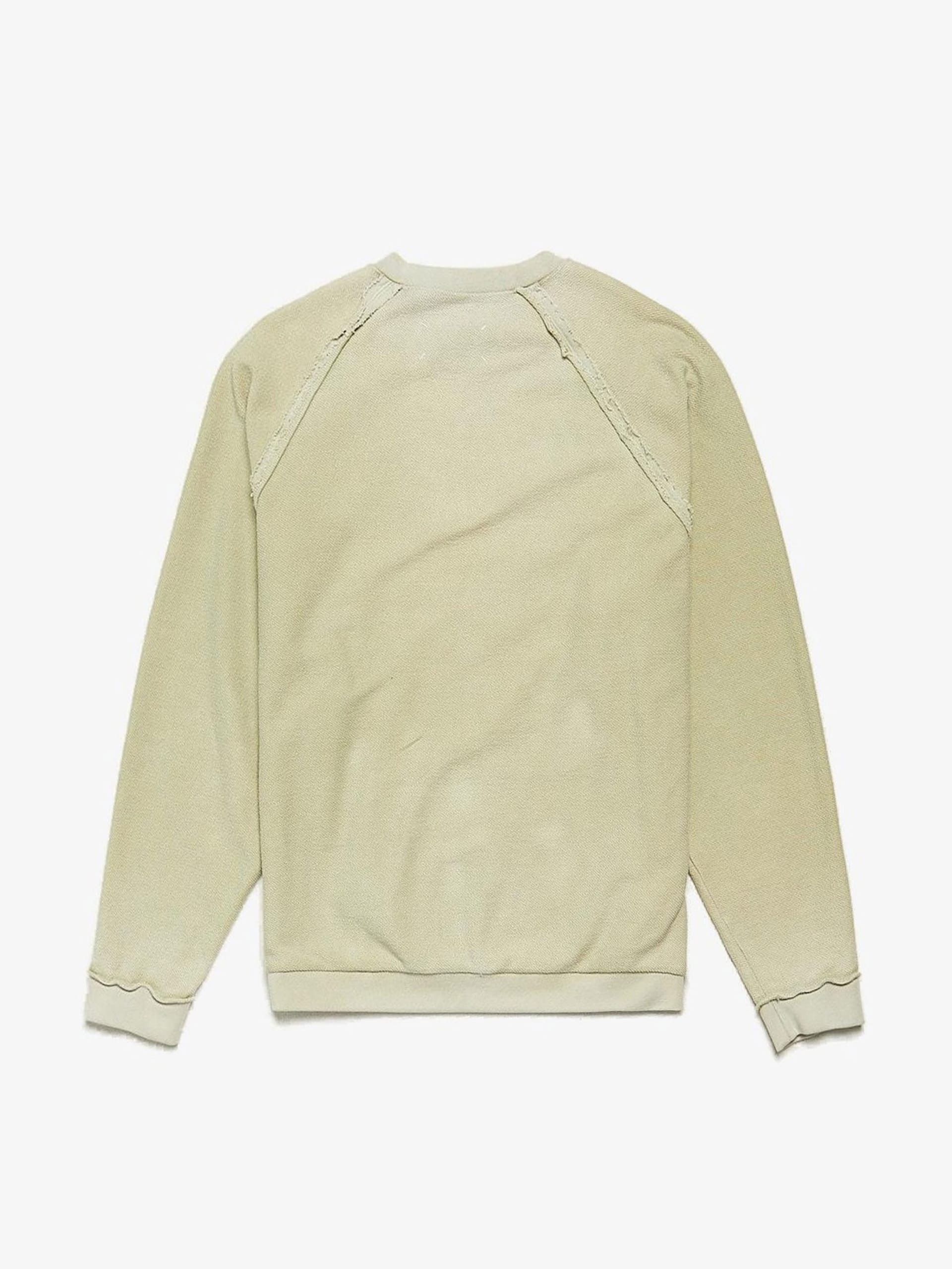 Maison Margiela Green Logo Embroidered Cotton Sweatshirt Size US S / EU 44-46 / 1 - 2 Thumbnail