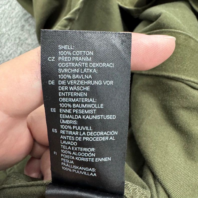 Balmain Balmain Army Green Denim Shirt-yf Size US M / EU 48-50 / 2 - 5 Thumbnail