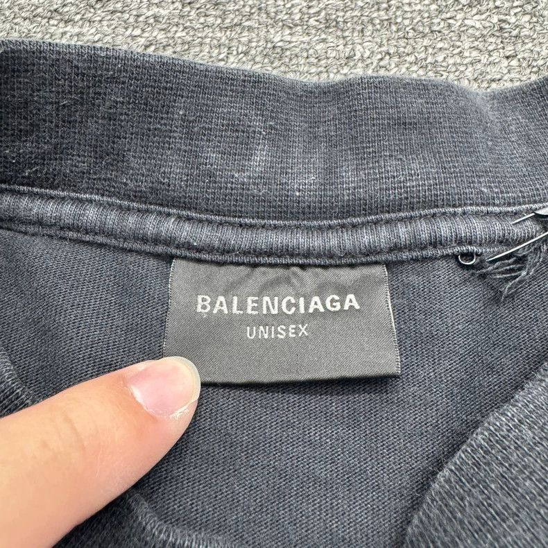 Balenciaga Balenciaga I Love Graphic Short Sleeve Shirt-yf Size US XS / EU 42 / 0 - 3 Thumbnail