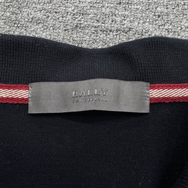 Bally Bally Striped Polo Shirt-yf Size US L / EU 52-54 / 3 - 4 Thumbnail