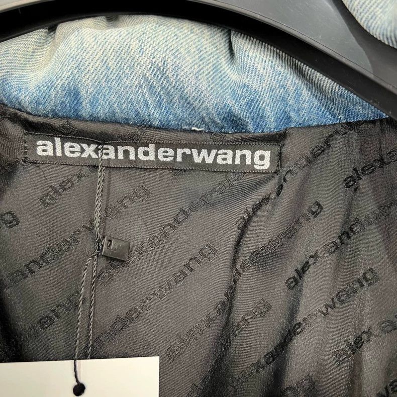 Alexander Wang Alexander Wang Denim Cotton Puffer Jacket-yf Size US S / EU 44-46 / 1 - 7 Thumbnail