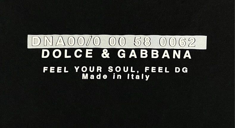 Dolce & Gabbana Dolce&Gabbana Black T-Shirt with Logo-yf Size US L / EU 52-54 / 3 - 5 Thumbnail