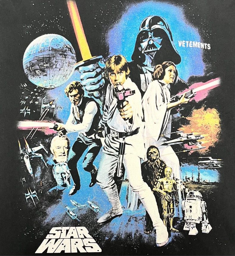 Vetements Vetements Star Wars Logo Graphic Hoodie-yf Size US S / EU 44-46 / 1 - 5 Thumbnail
