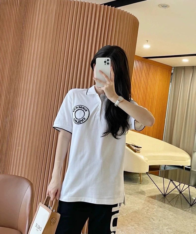 Burberry Burberry White Logo Short Sleeve T-Shirt-yf Size US M / EU 48-50 / 2 - 6 Thumbnail