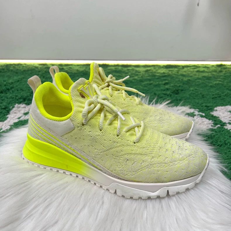 Louis Vuitton Louis Vuitton Neon Green Casual Shoes-yf Size US 7 / EU 40 - 4 Thumbnail