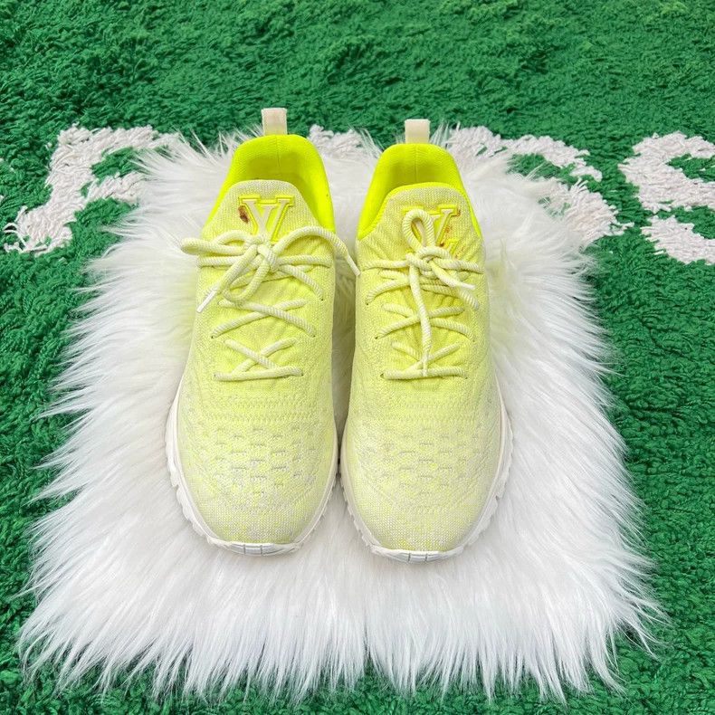 Louis Vuitton Louis Vuitton Neon Green Casual Shoes-yf Size US 7 / EU 40 - 2 Thumbnail