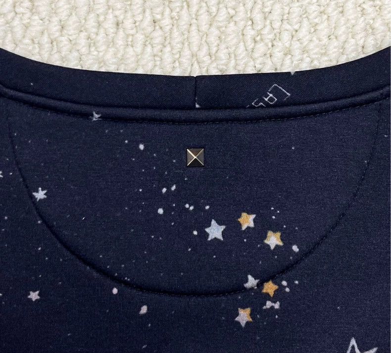 Valentino Valentino Galaxy Print Sweatshirt-yf Size US L / EU 52-54 / 3 - 5 Thumbnail