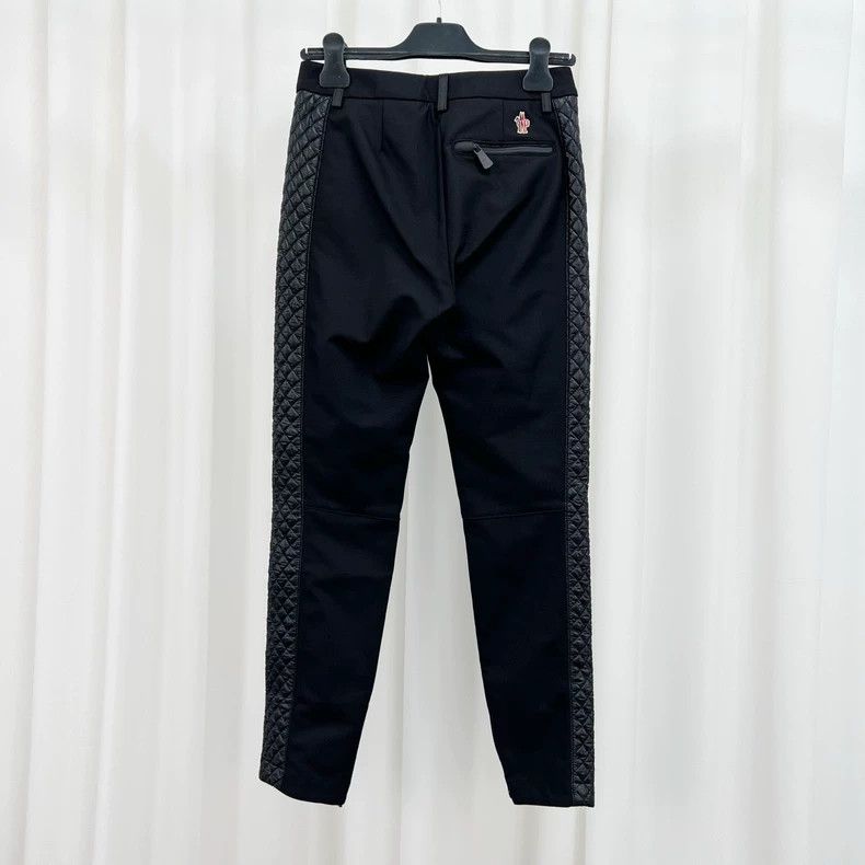 Moncler Moncler Black Casual Long Pants with Logo-yf Size US 40 / EU 56 - 2 Thumbnail