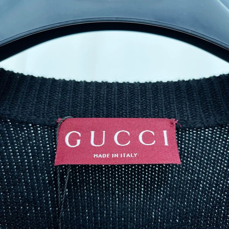 Gucci Gucci Script Knit Sweater Size S-yf Size US S / EU 44-46 / 1 - 6 Thumbnail