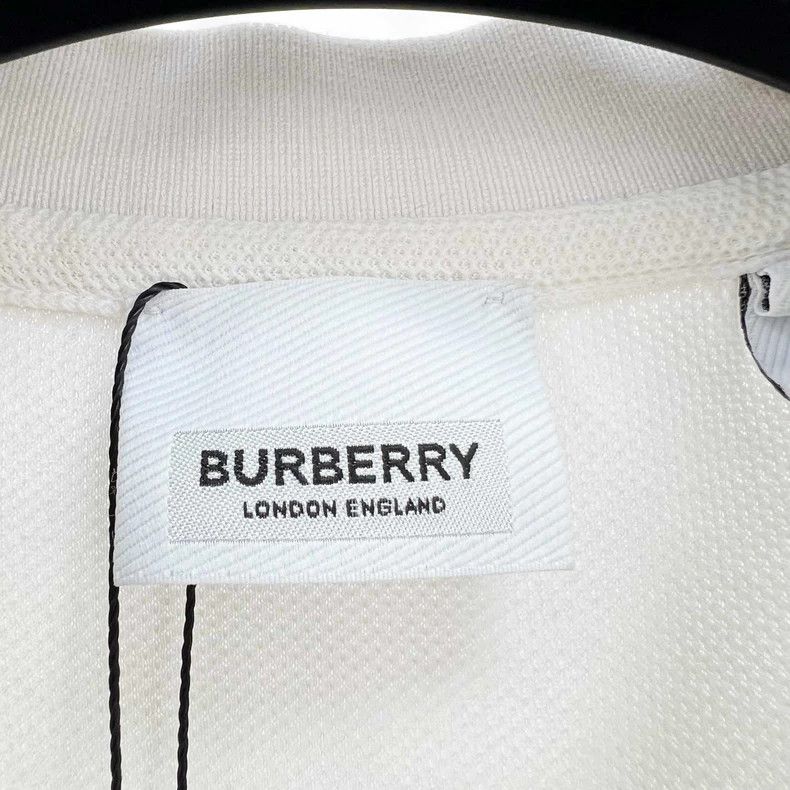 Burberry Burberry Embroidered Logo Short Sleeve Polo-yf Size US L / EU 52-54 / 3 - 7 Thumbnail