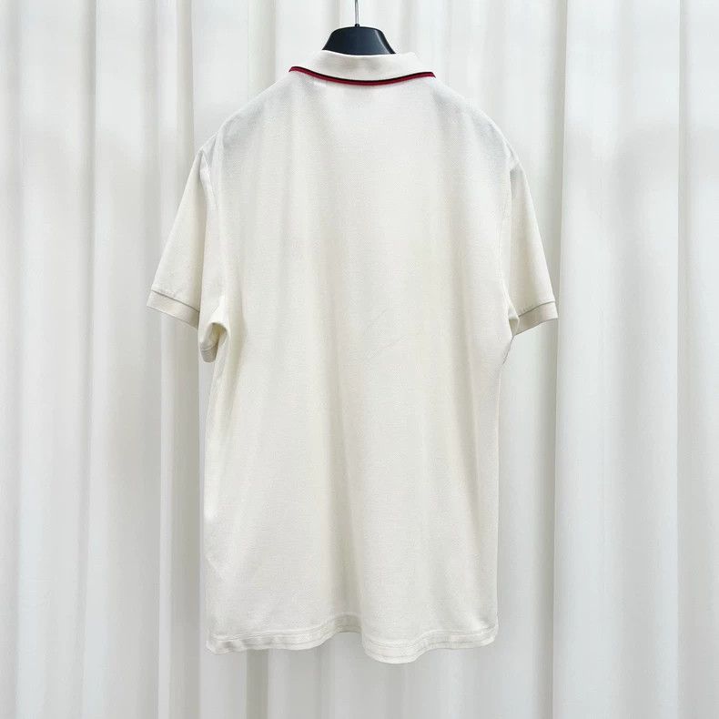Burberry Burberry Embroidered Logo Short Sleeve Polo-yf Size US L / EU 52-54 / 3 - 2 Thumbnail