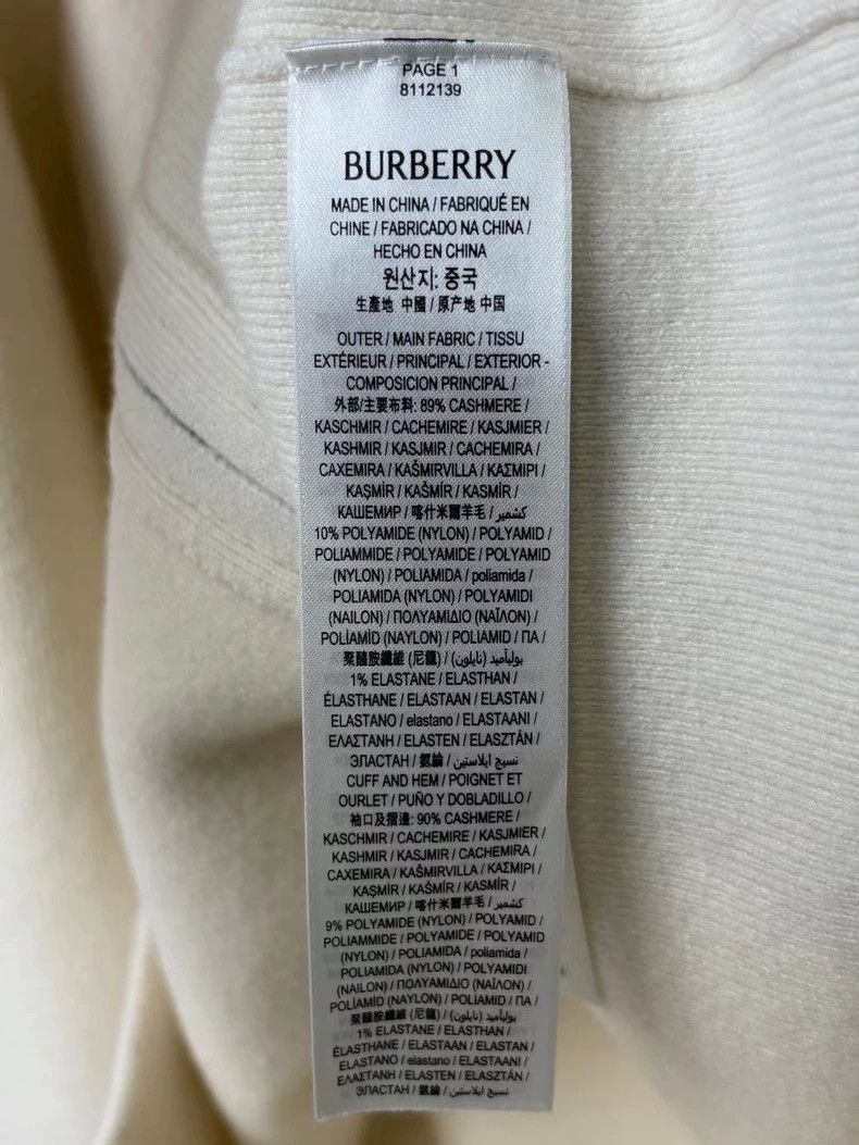 Burberry Burberry Embroidered Wool Zip Jacket-yf Size US M / EU 48-50 / 2 - 3 Thumbnail