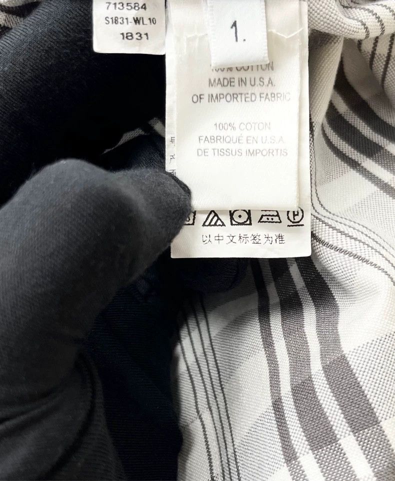 Thom Browne Thom Browne Gray White Plaid Shirt Jacket-yf Size US S / EU 44-46 / 1 - 4 Thumbnail