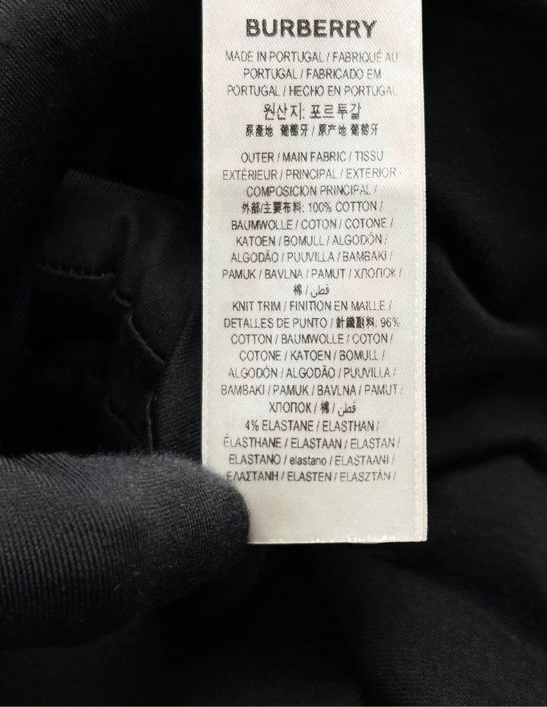 Burberry Burberry Black Short Sleeve Deer Logo T-Shirt-yf Size US M / EU 48-50 / 2 - 4 Thumbnail
