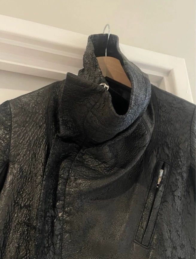 Rick Owens Stylish Women's Leather Jacket by Rick Owens Size US S / EU 44-46 / 1 - 3 Thumbnail