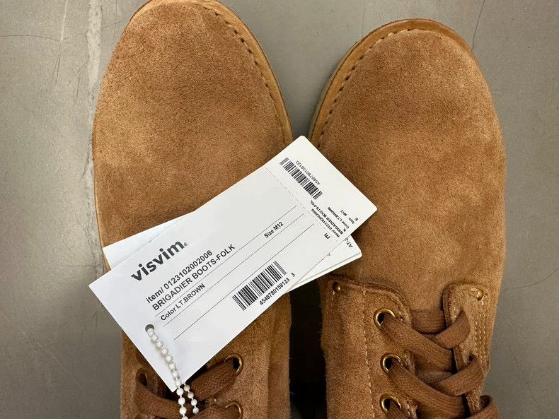 Visvim VISVIM 23SS Brigadier Boots in LT.BROWN Size US 12 / EU 45 - 3 Thumbnail