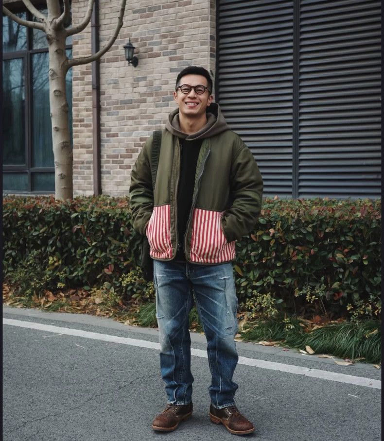 Visvim 20ss Iris Jacket Striped Design