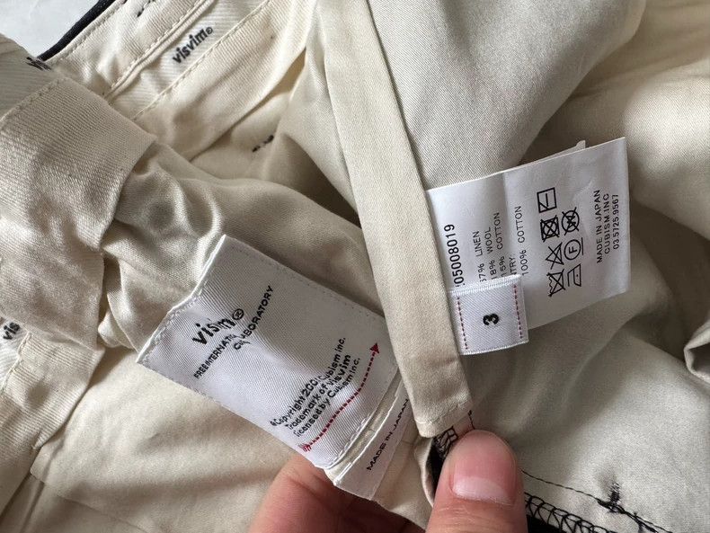 Visvim VISVIM 24AW Russo Pants Santome Black Striped Size US 34 / EU 50 - 3 Thumbnail