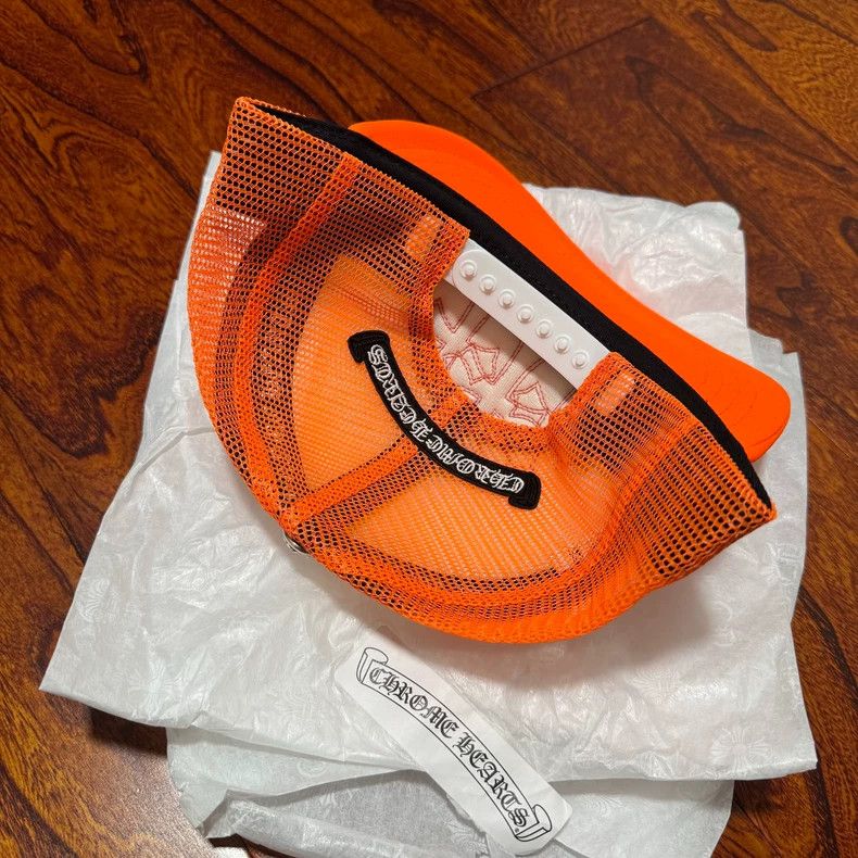 Chrome Hearts Chrome Hearts Orange Baseball Cap Size ONE SIZE - 2 Thumbnail