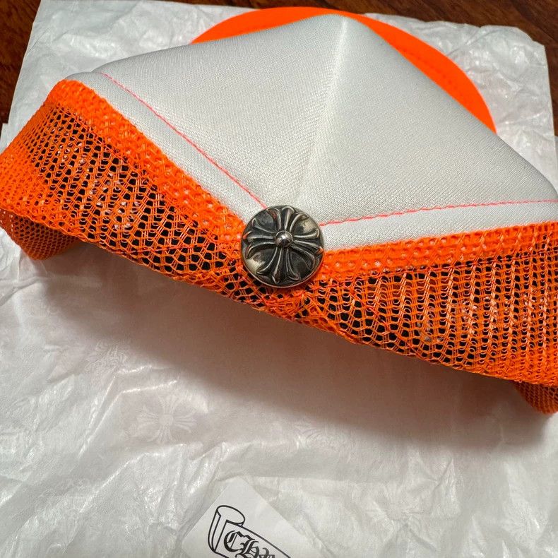 Chrome Hearts Chrome Hearts Orange Baseball Cap Size ONE SIZE - 3 Thumbnail