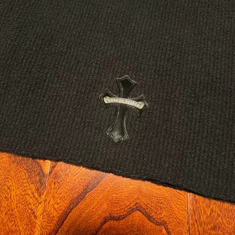 Chrome Hearts Chrome Hearts Black Knit Sweater with Cross Size US M / EU 48-50 / 2 - 4 Thumbnail