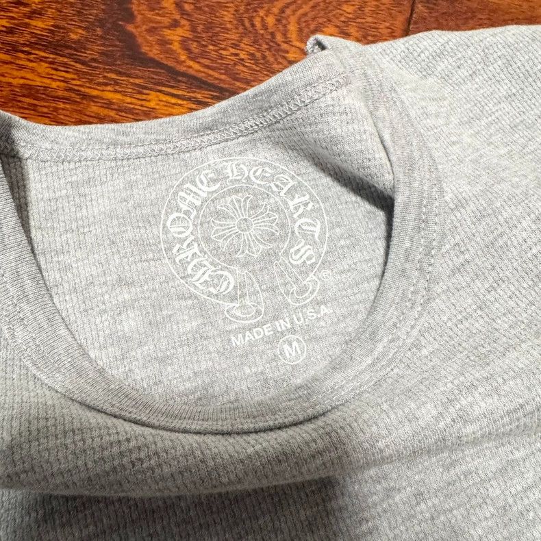 Chrome Hearts Chrome Hearts Long Sleeve Tee in Gray Size US M / EU 48-50 / 2 - 3 Thumbnail