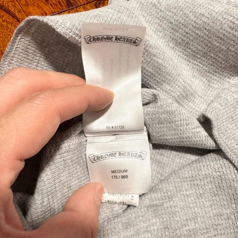 Chrome Hearts Chrome Hearts Long Sleeve Tee in Gray Size US M / EU 48-50 / 2 - 5 Thumbnail