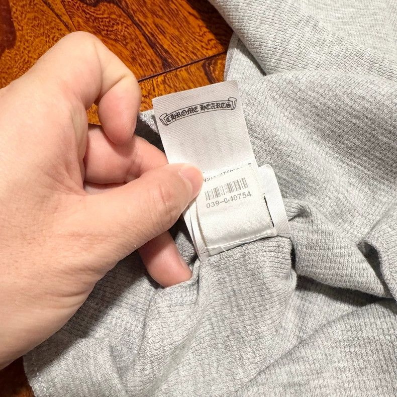 Chrome Hearts Chrome Hearts Long Sleeve Tee in Gray Size US M / EU 48-50 / 2 - 8 Thumbnail