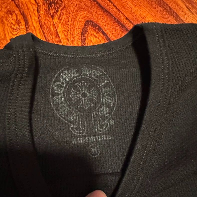 Chrome Hearts Chrome Hearts Long Sleeve Black Tee Shirt Size US M / EU 48-50 / 2 - 3 Thumbnail