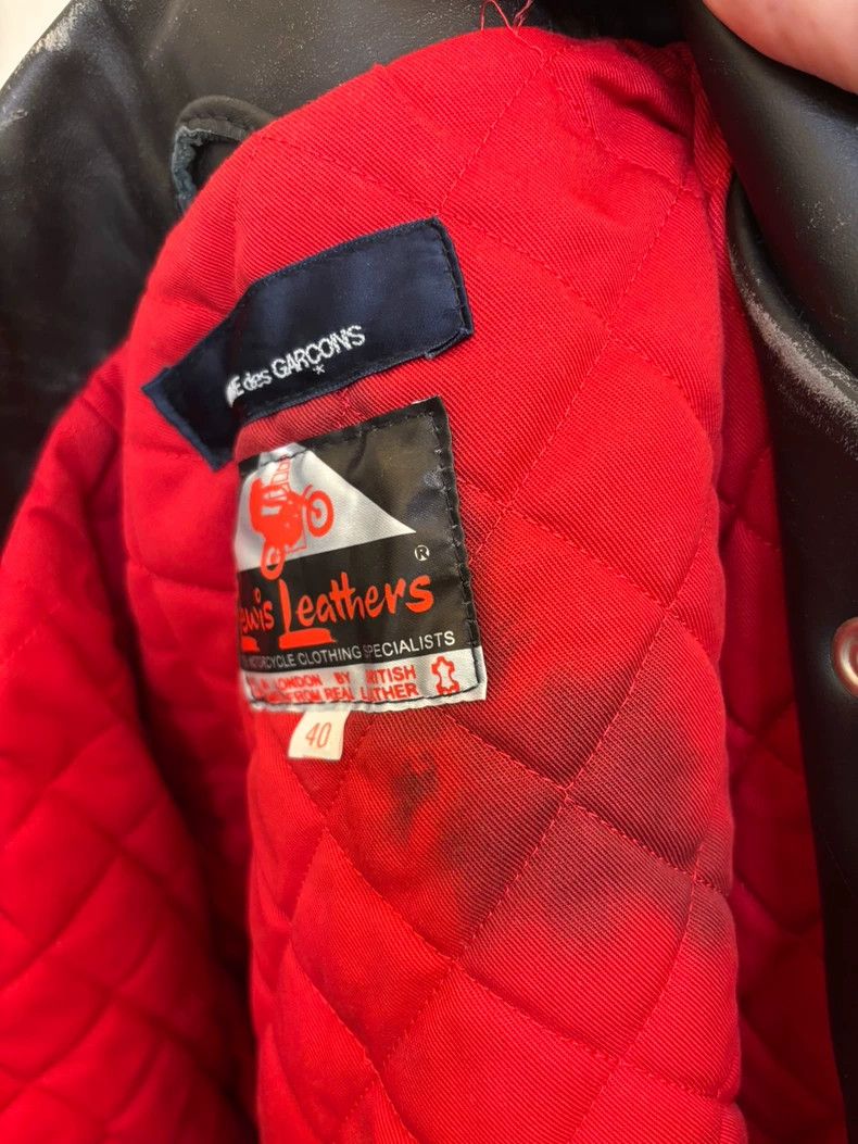 Comme des Garcons Comme des Garçons Leather Jacket Collaboration Size US L / EU 52-54 / 3 - 7 Thumbnail