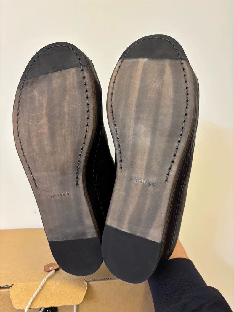 Hender Scheme Classic Black Leather Shoes by Hender Scheme Size US 10 / EU 43 - 4 Thumbnail