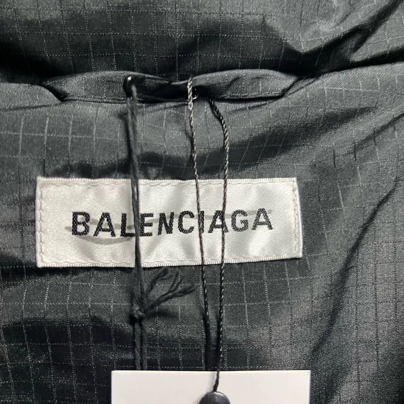 Balenciaga Balenciaga Black Logo Puffer Jacket Size US M / EU 48-50 / 2 - 4 Thumbnail