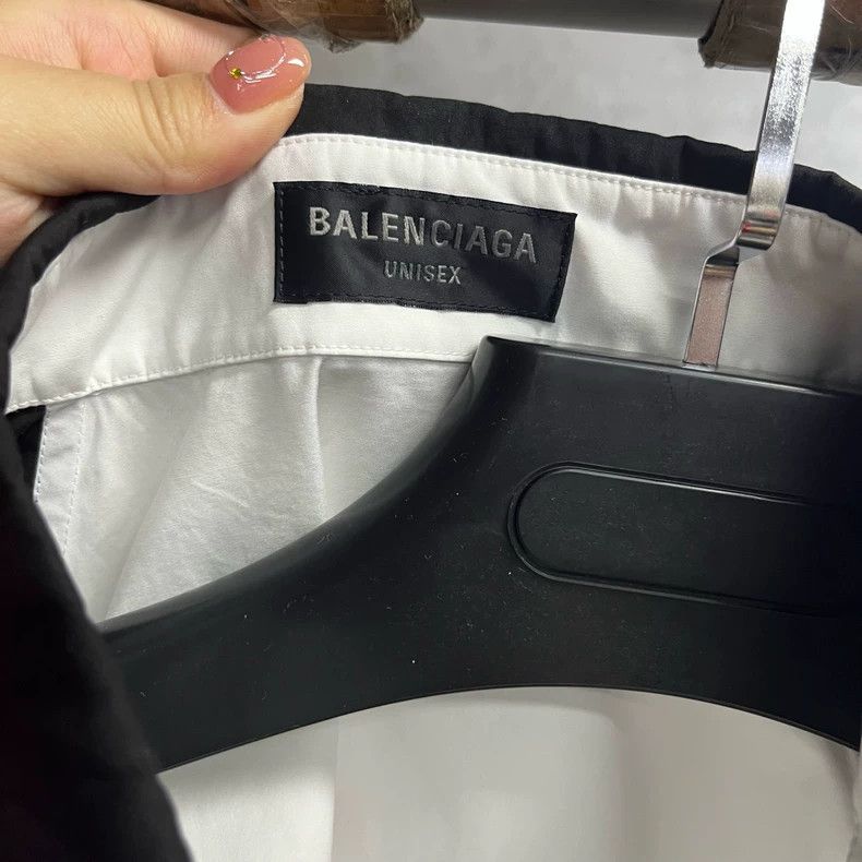 Balenciaga Balenciaga Colorful Logo Print Long Sleeve Shirt Size US M / EU 48-50 / 2 - 3 Thumbnail