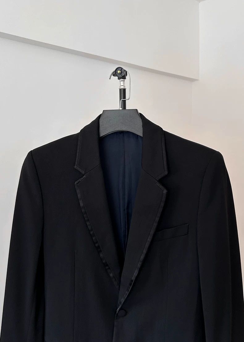 Maison Margiela Black Silk Blazer by Maison Margiela Size US M / EU 48-50 / 2 - 3 Thumbnail