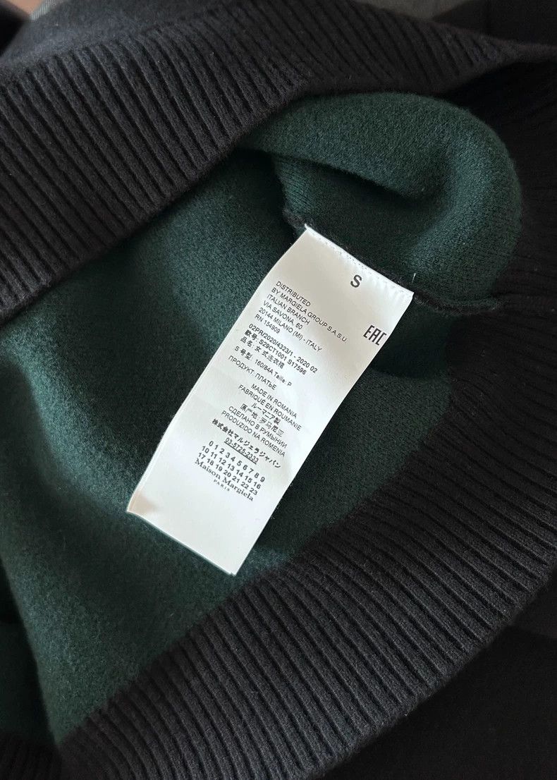 Maison Margiela Black Deconstructed Wool Dress by Maison Margiela Size US S / EU 44-46 / 1 - 6 Thumbnail