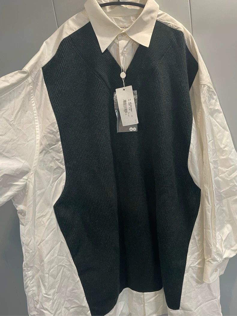 Maison Margiela Maison Margiela Oversized Layered Shirt Size US L / EU 52-54 / 3 - 4 Thumbnail