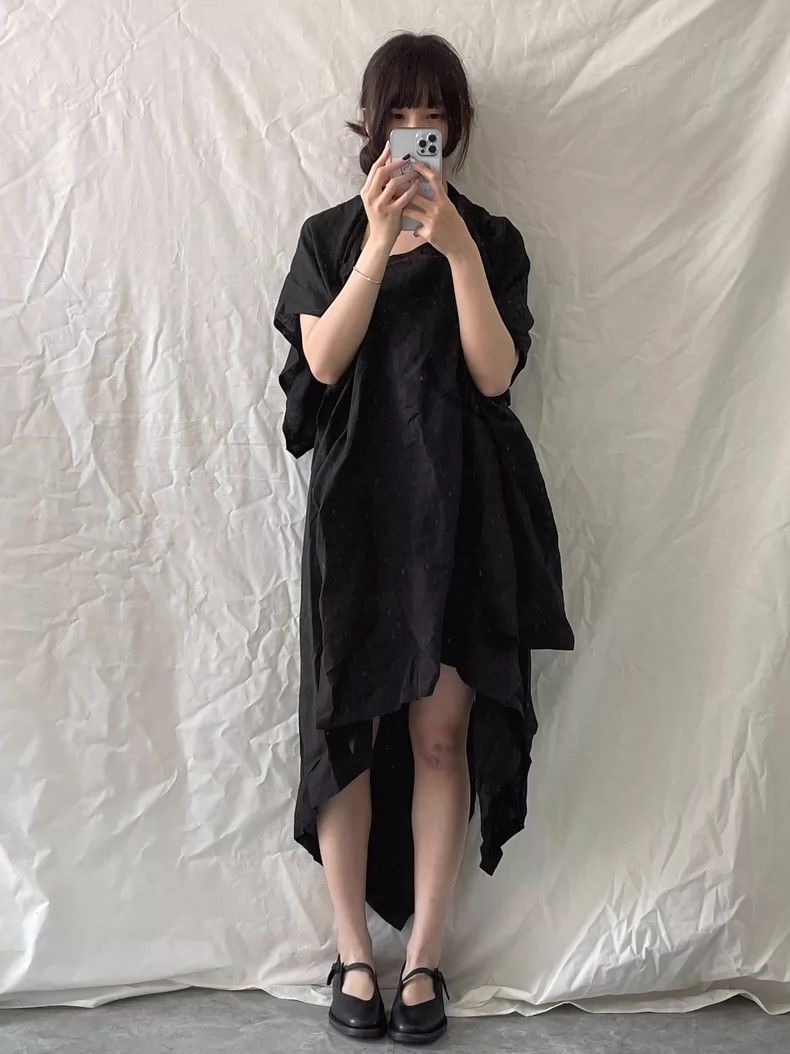 Yohji Yamamoto Yohji Yamamoto Cotton Linen Dress-dmc Size M / US 6-8 / IT 42-44 - 3 Thumbnail