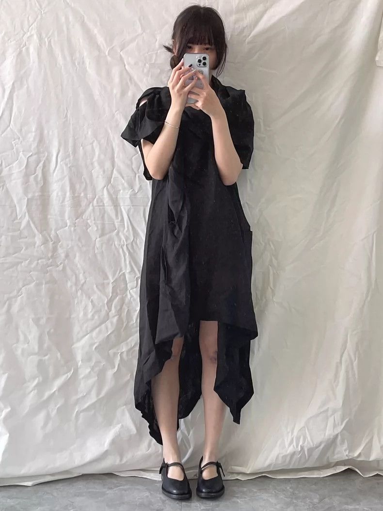 Yohji Yamamoto Yohji Yamamoto Cotton Linen Dress-dmc Size M / US 6-8 / IT 42-44 - 4 Thumbnail