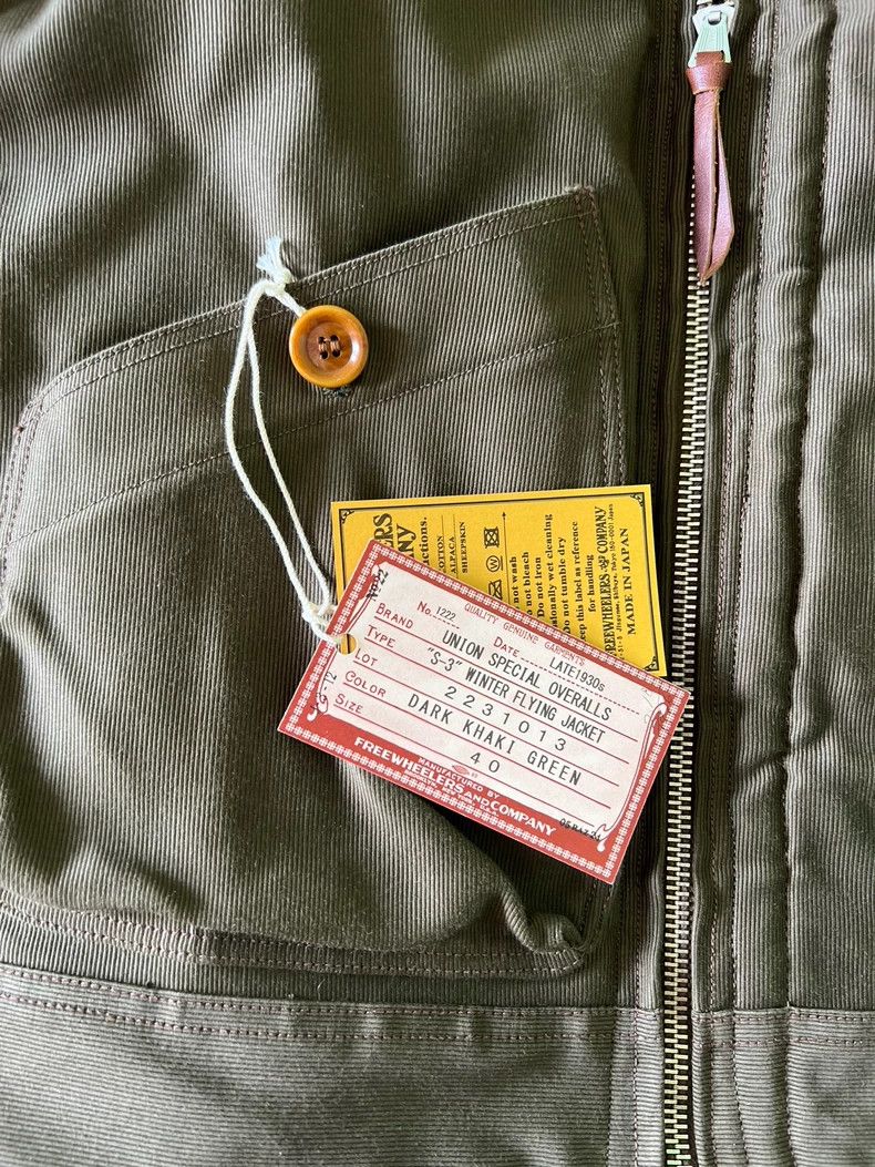 Freewheelers Freewheelers S-3 Heavy Flight Jacket-dmc Size US M / EU 48-50 / 2 - 3 Thumbnail