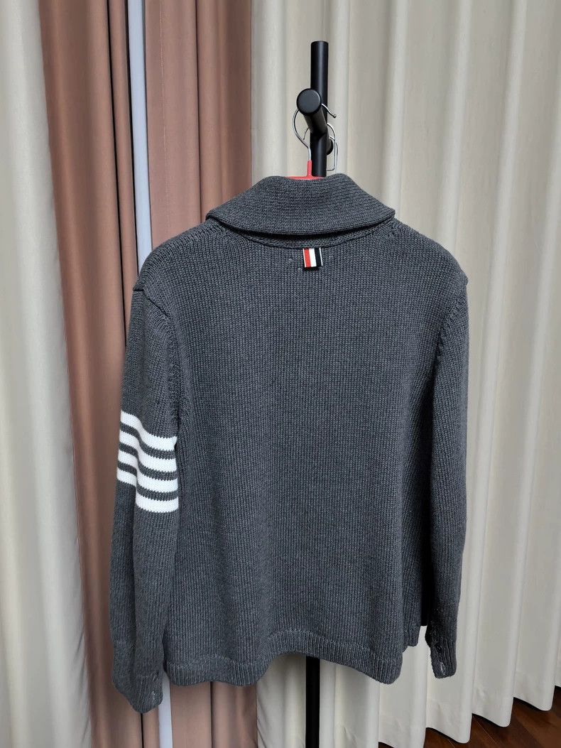 Thom Browne Thom Browne Heavy Knit Cardigan for Men-dmc Size US M / EU 48-50 / 2 - 3 Thumbnail