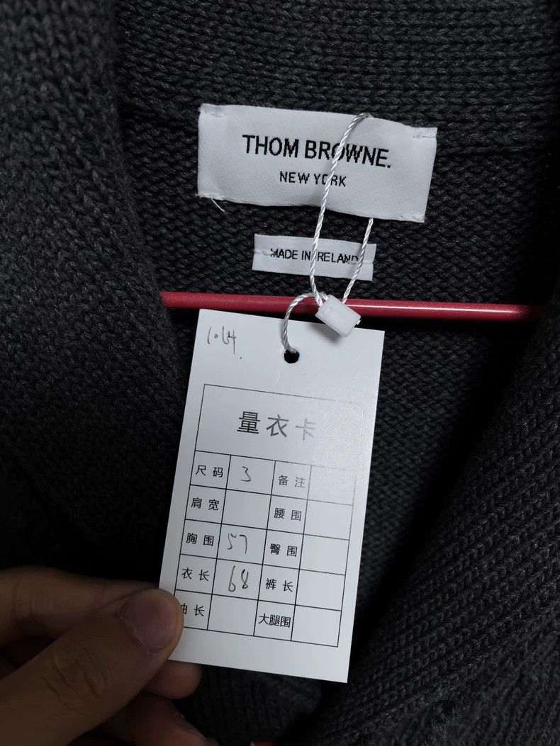Thom Browne Thom Browne Heavy Knit Cardigan for Men-dmc Size US M / EU 48-50 / 2 - 4 Thumbnail