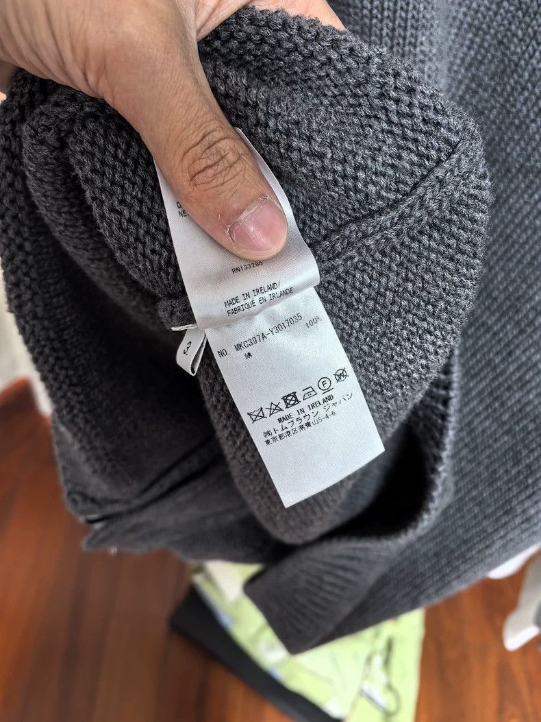Thom Browne Thom Browne Heavy Knit Cardigan for Men-dmc Size US M / EU 48-50 / 2 - 6 Thumbnail
