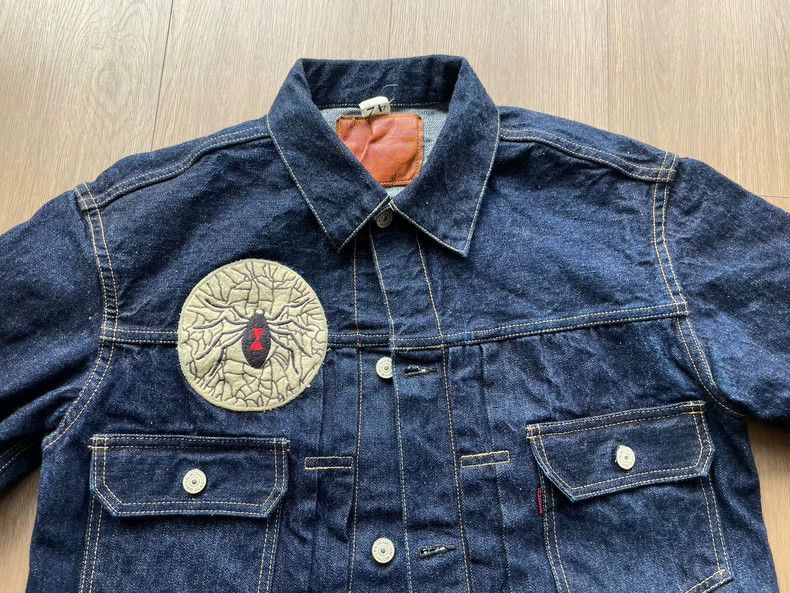 Freewheelers Freewheelers Denim Jacket with Embroidery-dmc Size US XL / EU 56 / 4 - 2 Thumbnail